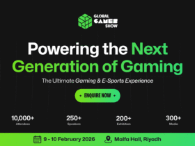 Global Games Show Riyadh showcasing leading gaming, esports, and interactive entertainment innovators at a major international gaming exhibition in Saudi Arabia.
