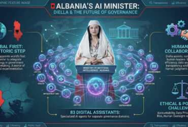 Albania appoints an artificial intelligence minister to lead digital transformation and AI-driven governance reforms
