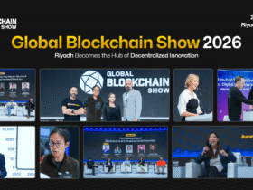 Global Blockchain Show 2026 in Riyadh showcasing blockchain, Web3, and decentralized innovation leaders