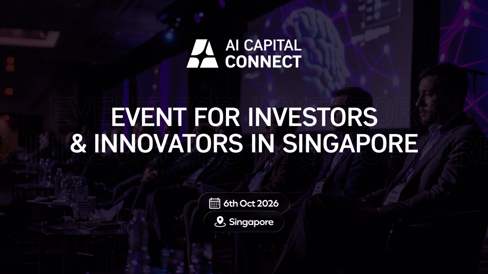 AI Capital Connect Founders and Funders Forum connecting AI startups with investors