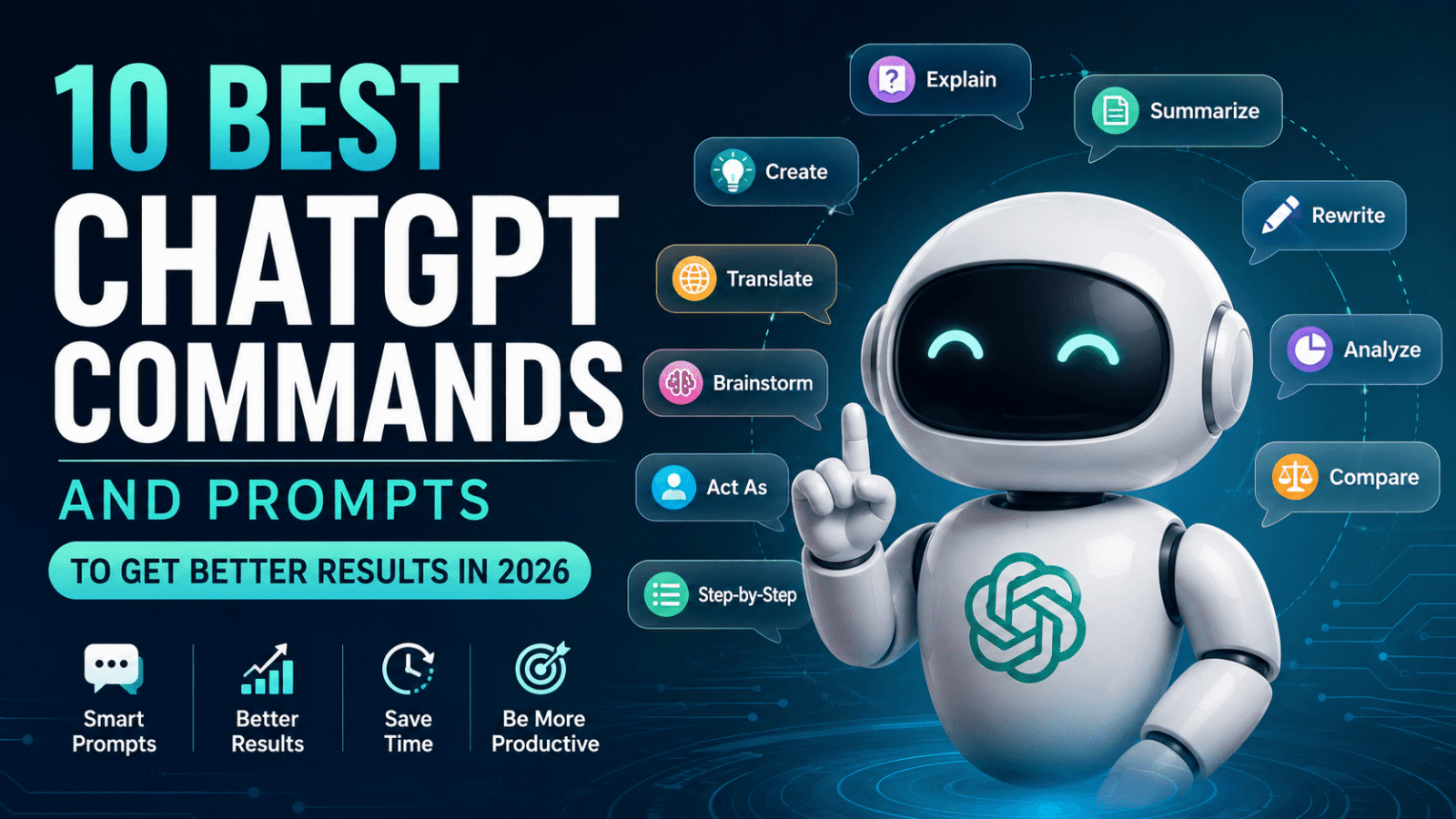 10 best ChatGPT commands and prompts for better AI results in 2026