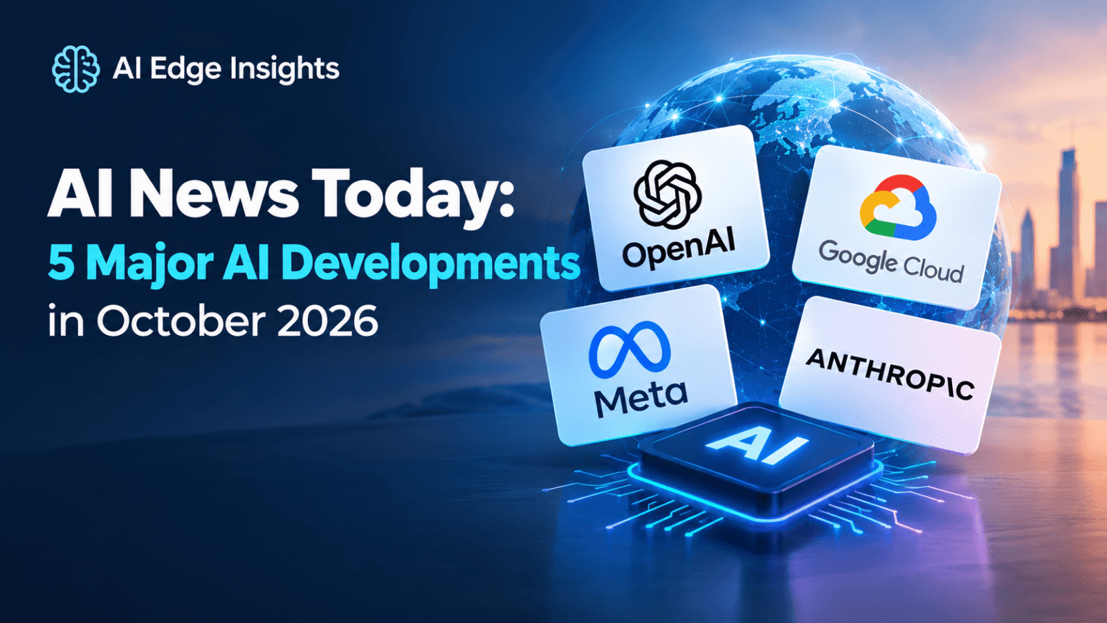 AI news and major artificial intelligence developments in October 2026.