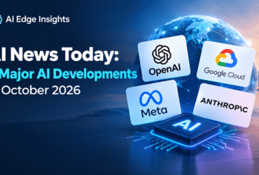 AI news and major artificial intelligence developments in October 2026.