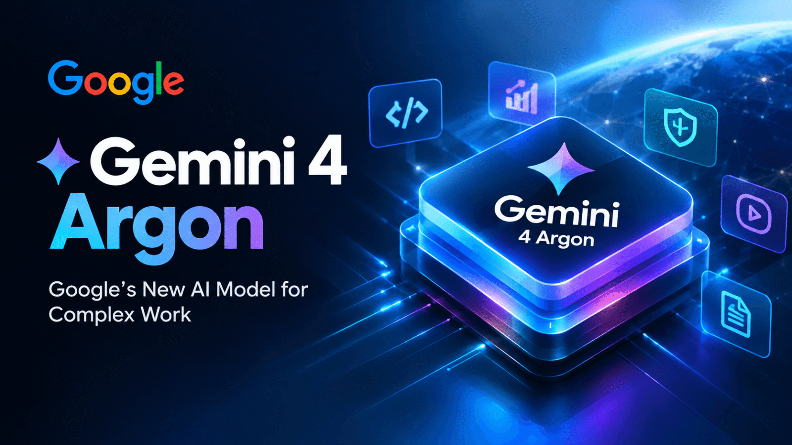 Gemini 4 Argon Google AI model for complex coding, enterprise work and cybersecurity