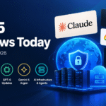Top 5 AI news featuring Claude security, OpenAI and Google Cloud, GPT-6 updates, Gemini 4 Argon, and AI infrastructure.